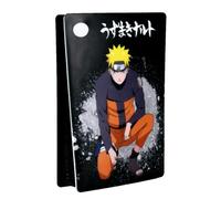 Konix Naruto Shippuden Custodia protettiva per console PS5 - Silicone - Antiurto - Antigraffio - Motivo Naruto - Nero
