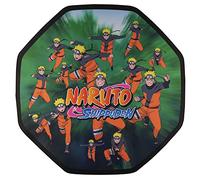Konix Naruto Shippuden Tappetino gaming per sedia da ufficio 98 x 98 cm - Rivestimento antiscivolo - Design Multi-cloni Ombra Naruto