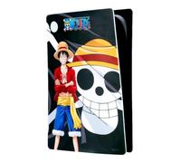 Konix One Piece Custodia per console PS5 - Silicone - Resistente agli urti - Resistente ai graffi - Motivo Luffy - Nero