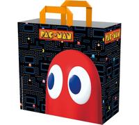 Konix Pac-Man Borsa della Spesa 40 x 45 x 20 cm - Materiale riciclato - Design labirinto