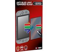 Konix Pellicola protettiva in vetro temperato per console Nintendo Switch 2 - Anti-luce blu - Anti-bolle - Durezza 9H - 100% trasparente