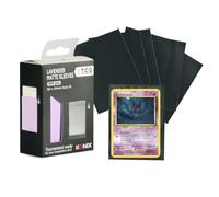Konix Protezioni per carte Lavender Matte Sleeves 66 x 91 mm per competizioni - 100 bustine - Compatibili con Magic The Gathering, Pokémon - Rosa lavanda