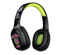 Konix Stranger Things Cuffie audio sovraurali wireless Bluetooth 5.3 PC, smartphone, tablet - Microfono - Autonomia 30 h - Nero e giallo