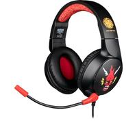 Konix Stranger Things Cuffie gaming circumaurali con cavo PC, PS5, Switch 2 e Xbox - Microfono - Cavo 1,5 m - Jack 3,5 mm - Design Hellfire Club
