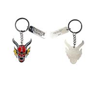 Konix Stranger Things Portachiavi - 4 x 4 cm - Metallo - Motivo Hellfire Club