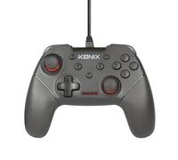 Konix Controller cablato Mythics per Nintendo Switch, Switch Lite, Switch OLED e PC - Connessione USB - cavo da 3 m - nero