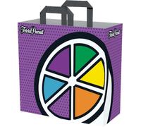 Konix Trivial Pursuit Borsa della Spesa 40 x 45 x 20 cm - Materiale riciclato - Viola