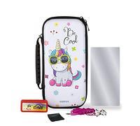 Konix Unik Pack di accessori gaming Starter Kit Nintendo Switch, Switch Lite e Switch OLED - Custodia - Custodia - Protezione Monitor - Auricolari