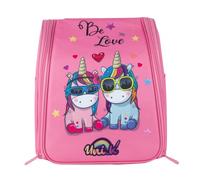 Konix Unik Zaino di protezione e trasporto per console, giochi e accessori Nintendo Switch, Switch Lite e Switch OLED - Design Be Love, unicorno