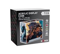 Konix Vetrina espositiva per display di bustine (booster) - Compatibile con Magic: The Gathering e Pokémon - 138 x 79 x 124 mm - Protezione anti-UV - Acrilico