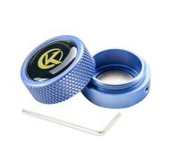 KONLLEN Porta Gesso Rotondo per Stecca da Biliardo, Portatile, Accessorio per Stecca da Biliardo e Snooker