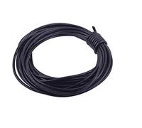 KONMAY Cordoncino rotondo in vera pelle, 3,0 mm, 9,1 m, per la creazione di gioielli, collane, bracciali e artigianato