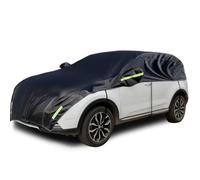 Konnfeir Mezza copertura copriauto per inverno estate copri carrozzeria per esterni per interni Impermeabile antipolvere universal Materiale poliestere 210T con cotone (SUV)