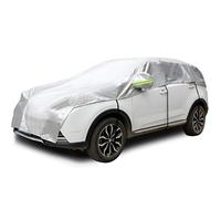 Konnfeir Mezza copertura copriauto per tutte le stagioni copri carrozzeria per esterni per interni Materiale Oxford 210D Impermeabile antipolvere universal (Hatchback)