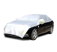 Konnfeir Mezza copertura per auto con cotone copriauto per tutte le stagioni copri carrozzeria per esterni per interni Impermeabile antipolvere universal (berlina)