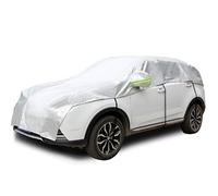 Konnfeir Mezza copertura per auto con cotone copriauto per tutte le stagioni copri carrozzeria per esterni per interni Impermeabile antipolvere universal (SUV1)