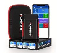 KONNWEI KDIAG OBD2 - Dispositivo diagnostico per auto con Bluetooth, scansione completa OBDII/EOBD, lettura e cancellazione dei codici di errore, diagnosi del motore e controllo del motore