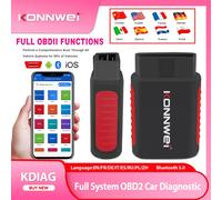 KONNWEI KDIAG Scanner Auto OBD 2 Completo, Reset SAS ABS EPB, Programmatore ECU, Strumento Diagnostico Bluetooth per Auto, Alternativa a Thinkdiag