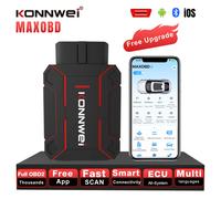 Konnwei MaxOBD Scanner OBD2 Bluetooth 5.2 Diagnosi Auto Completa ABS Airbag