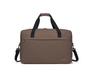 KONO 55x35x25cm Borsa da Viaggio Grande Leggero Palestra Borsone da Viaggio con Tracolla (Marrone)