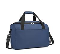 Borsa bagaglio a mano KONO 40x20x2 5 per donna, borsa da viaggio per aereo, uomo e donna Weekender, Blu profondo