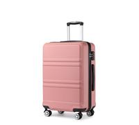 Kono Bagaglio a Mano Valigia Materiale ABS Leggero e Resistente con 4 Ruote Rotanti 55 cm, 37L (Nudo)