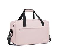 KONO Borsa da Viaggio Leggero Palestra Borsone da Viaggio con Tracolla (Grigio, M)