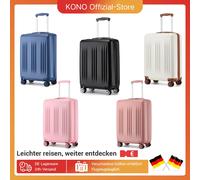 KONO Hard Case espandibile 4 Roll TSA Lock bagaglio a mano leggero 55cm Medium 65cm Large 75cm Trolley