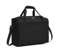 KONO Ryanair, bagaglio a mano, borsa da viaggio, aeroplano Weekender piccolo bagaglio per uomo e donna con tracolla, Nero , Ryanair/Eurowings 40x30x20cm(24L)