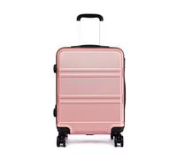 Kono Trolley Aerolite ABS,bagaglio a mano 55x40x22 cm,Valigia rigida con 4 ruote,Ideale a bordo di Ryanair, Alitalia, Meridiana