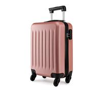 KONO Trolley Bagaglio a Mano Rigidi e Leggero in ABS Valigia con 4 Ruote 48cm, 27L (Nudo)