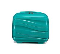 KONO Valigetta da viaggio con valigetta cosmetica, 100% polipropilene, Blu, s, Beautycase - Valigetta per cosmetici