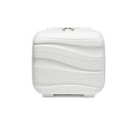 KONO Valigetta da viaggio con valigetta per cosmetici 100% PP, Bianco, S, Valigetta beauty case bagaglio a mano