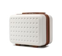 Kono Valigia Piccolo 31cm Piccolo Custodia Rigida di Alta Qualità Leggera e Resistente Trolley (Bianco)