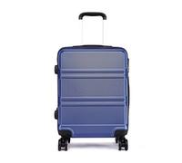 Kono Valigia Rigida e Resistente ABS Valigia 24 '' Bagaglio Medio con 4 Ruote Rotanti 61 Litri (Marina Militare)