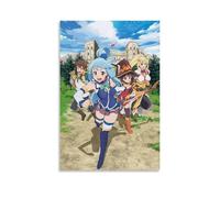 Konosuba Gods Blessing on This Wonderful World Anime, poster decorativo su tela, per soggiorno, camera da letto, pittura da parete, decorazione moderna per camera familiare, 40 x 6 cm