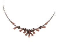Konplott Collana Collier IN Honor Of The Rose Rosato Rosso