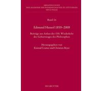 Konrad Cramer Edmund Husserl 1859-2009 (Copertina rigida)