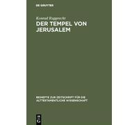 Konrad Rupprecht Der Tempel von Jerusalem (Copertina rigida)