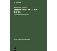 Konrad Von Stoffeln Der Ritter Mit Dem Bock (Copertina rigida)