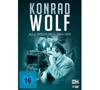 Konrad Wolf - Alle Spielfilme 1955-1979 (u.a. Solo Sunny / Goya / Der kleine Prinz / Sonnensucher / Sterne / Lissy / Der geteilte Himmel / Der nackte Mann auf dem Sportplatz / Ich war 19) (15 DVDs)