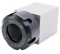 Konrunppy Blocco pinza con corpo quadrato per macchina da taglio CNC (ER25)