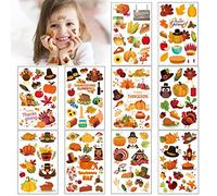 Konsait 130 tatuaggi per il Ringraziamento, per il giorno del Ringraziamento, autunno e autunno, accessori per il giorno della Turchia, accessori autunnali e per festival d'acero, decorazioni