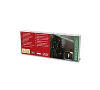 Konstsmide 1108-020 - Catena per albero a LED, 16 diodi ambrati, 4,5 V, interno,
