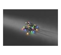 Konstsmide 1491-507 LED Globe luci, in plastica, nero