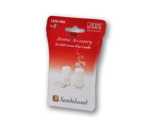 Konstsmide 1850 - 000 duftpad con legno di sandalo profumo/per LED candela profumata di Konstsmide (1860 - 100/1861 - 100/1862 - 100)