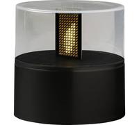 Konstsmide Christmas Lampada LED deco con effetto fiamma, base nera Konstsmide Christmas