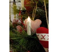 Konstsmide Christmas Candele LED per albero a batterie, set da 10 Konstsmide Christmas