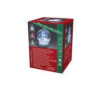 Konstsmide Christmas Lampada LED decorativa boccia di vetro con pupazzo Konstsmide Christmas