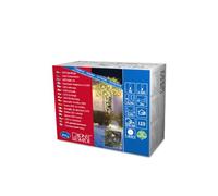 Konstsmide 3610-110 / Catena di luci Micro LED / 40 diodi Bianco Caldi / 24V trasformatore da Esterno/Cavo Nero